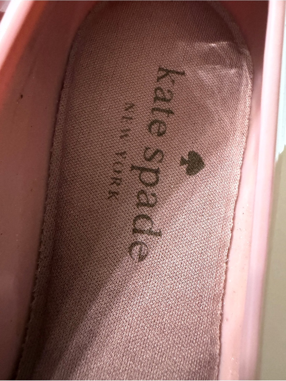 kate spade Pink Floral Jelly Ballet Flats 9 - Picture 5 of 8